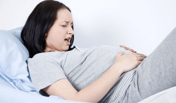 ปวดท้องมีพยาธิระหว่างตั้งครรภ์